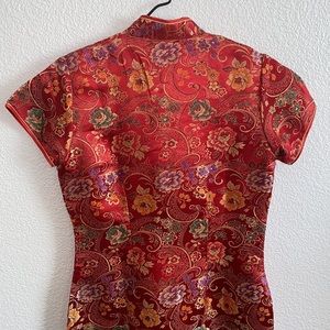 Size XL traditional cheongsam dress